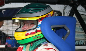 Thomas Raldorf ved rattet